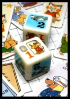Dice : Dice - Game Dice - Richard Scarrys Busytown, Busy Busy Airport Game by Tactic 2011 - Resale Shop Apr 2015